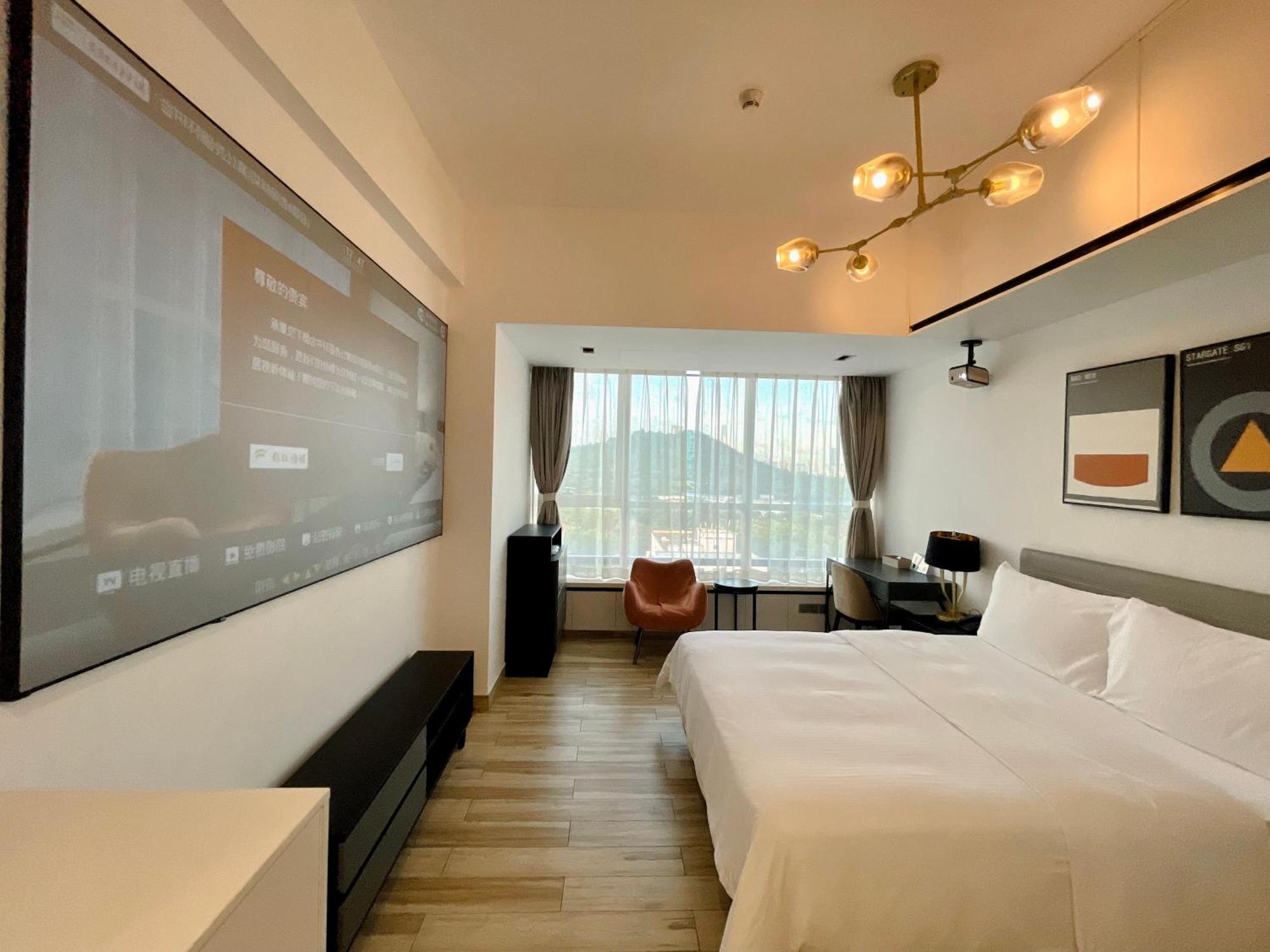 Golden Central Hotel Serviced Residence-Xin Hao E Du Shenzhen Exterior foto