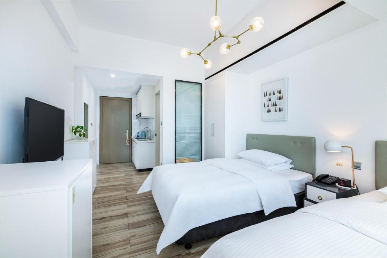 Golden Central Hotel Serviced Residence-Xin Hao E Du Shenzhen Exterior foto