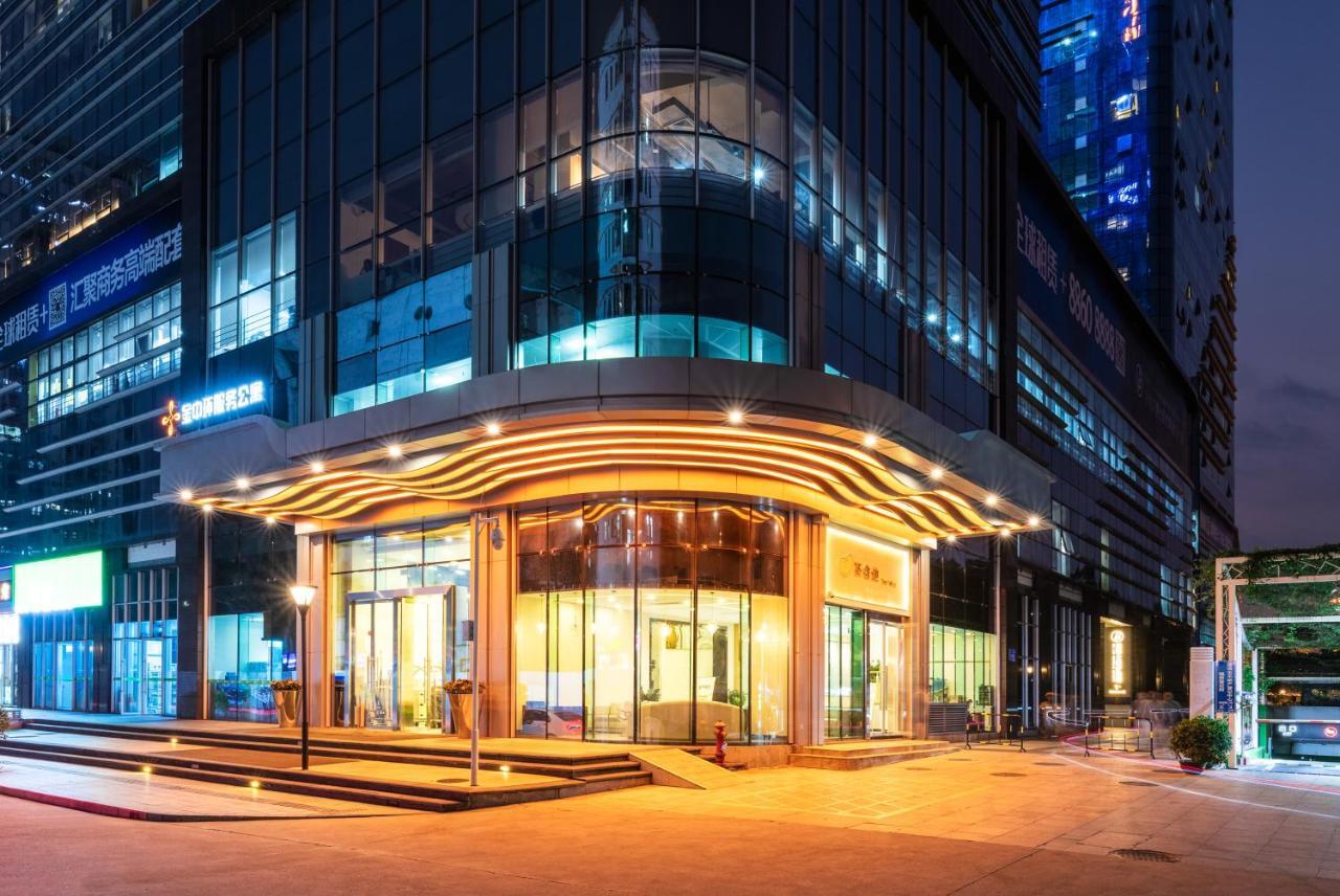 Golden Central Hotel Serviced Residence-Xin Hao E Du Shenzhen Exterior foto