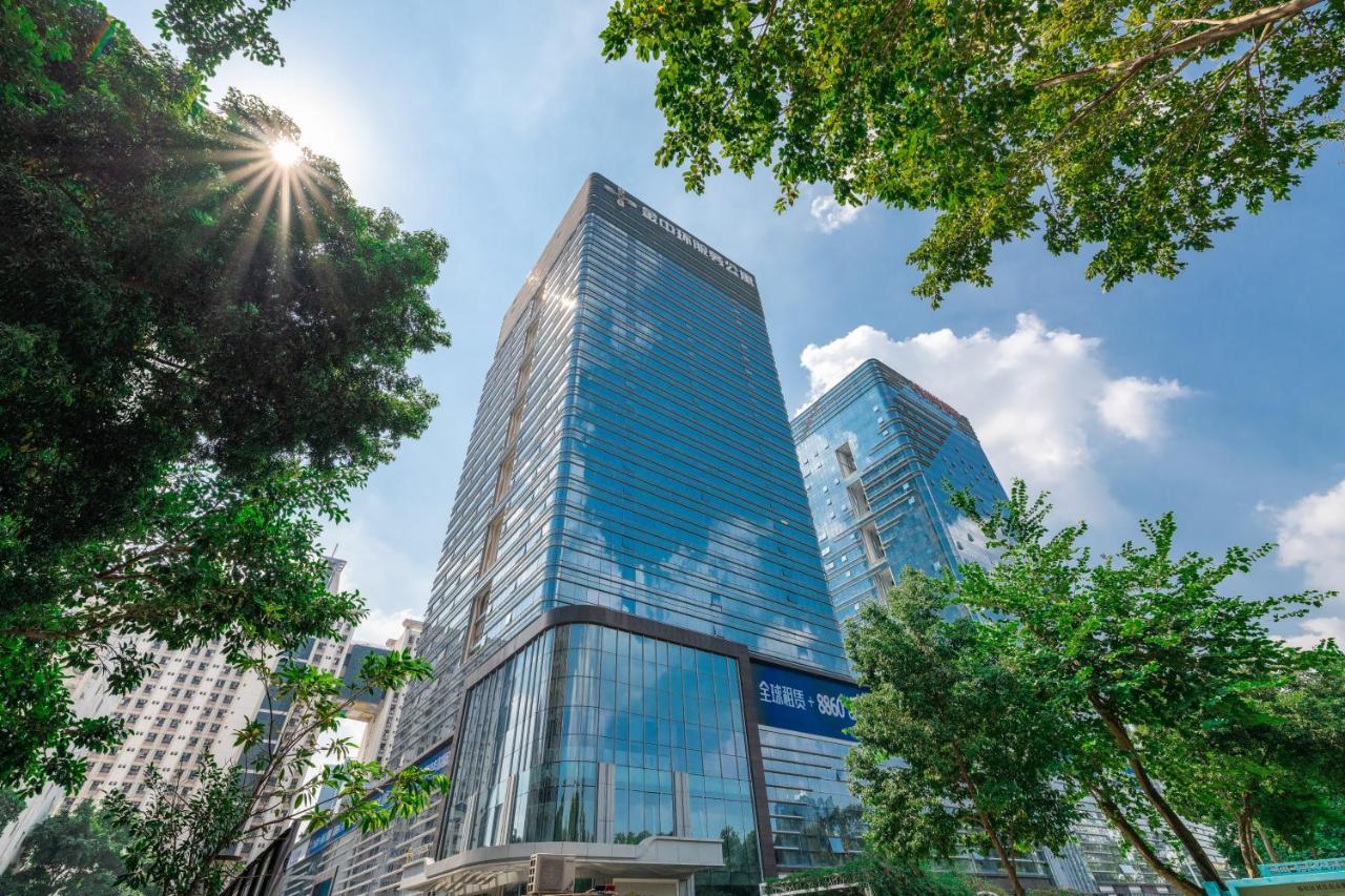 Golden Central Hotel Serviced Residence-Xin Hao E Du Shenzhen Exterior foto